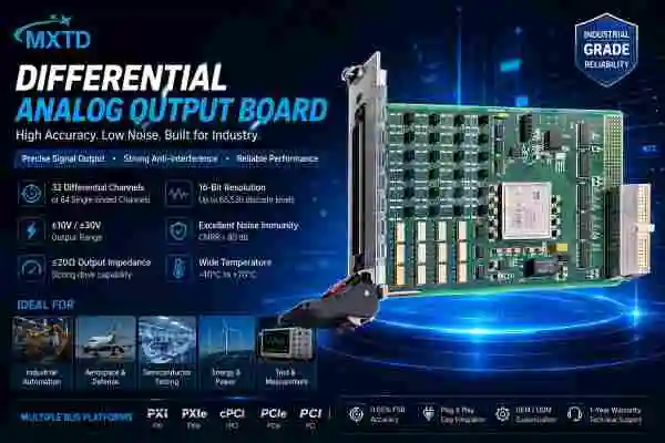 How Do Differential Analog Output Boards Reduce Electrical Noise?